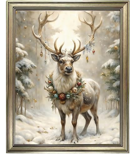 Amazon.com: Father Christmas by Susan Comish 18x22 Santa Claus